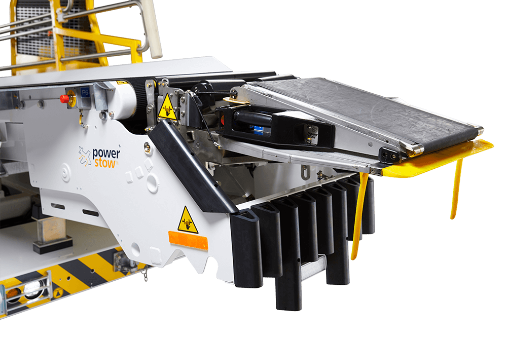 Belt loader - Auto-levelling system