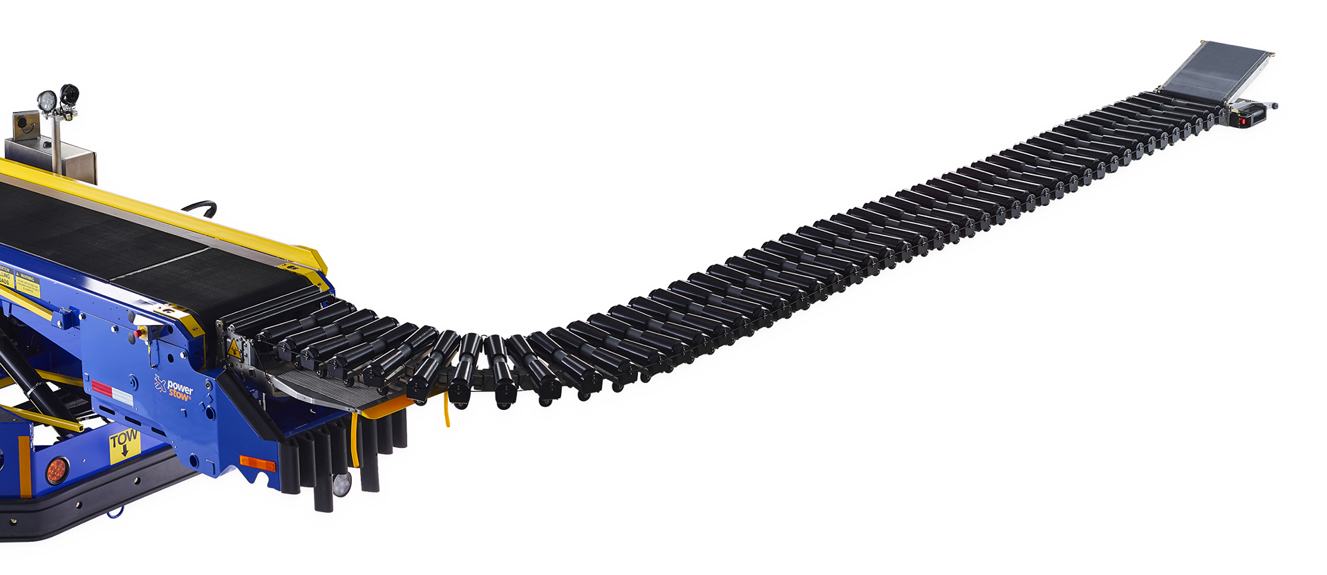 Power Stow Rollertrack Conveyor Belt loader