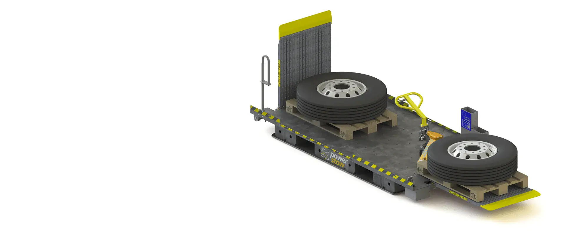 Power Stow HEA ground support equipment platform for cargo
